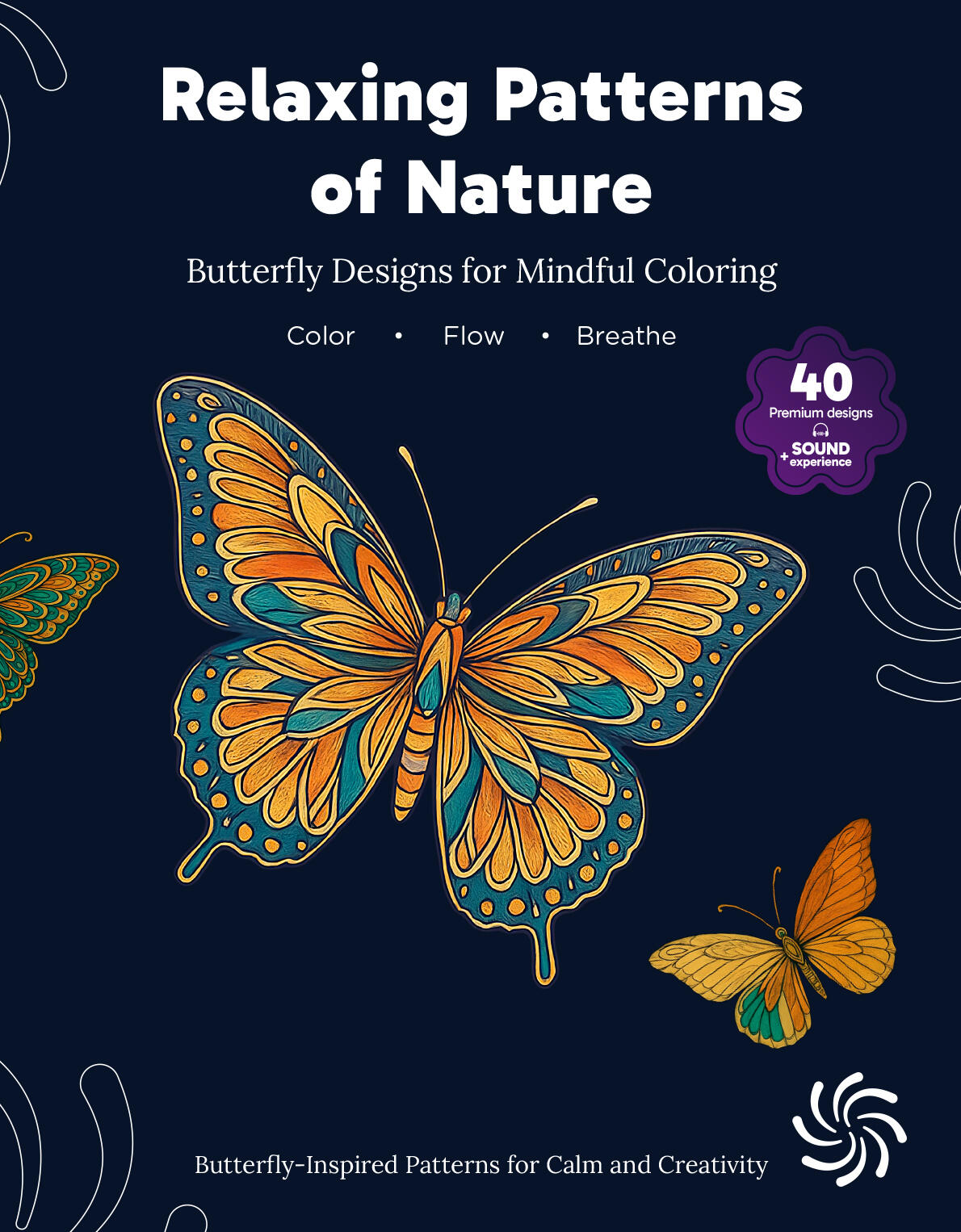 Spiral Flow Studio Logo Spiral Flow Studio Logo